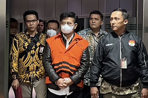 Ditahan KPK, Syahrul Yasin Limpo: Saya Akan Ikuti Semua Proses Hukum