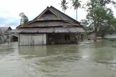 Hujan Deras, Picu Banjir di Luwu dan  dan Jalan Rusak