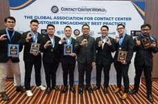 KAI Commuter Raih 5 Medali Emas pada Ajang Contact Center World Global di London