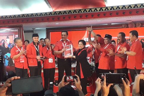 Diumumkan Megawati, Ini Susunan Pengurus Baru PDI-P Periode 2019-2024