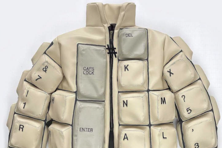 Puffer jacket keyboard