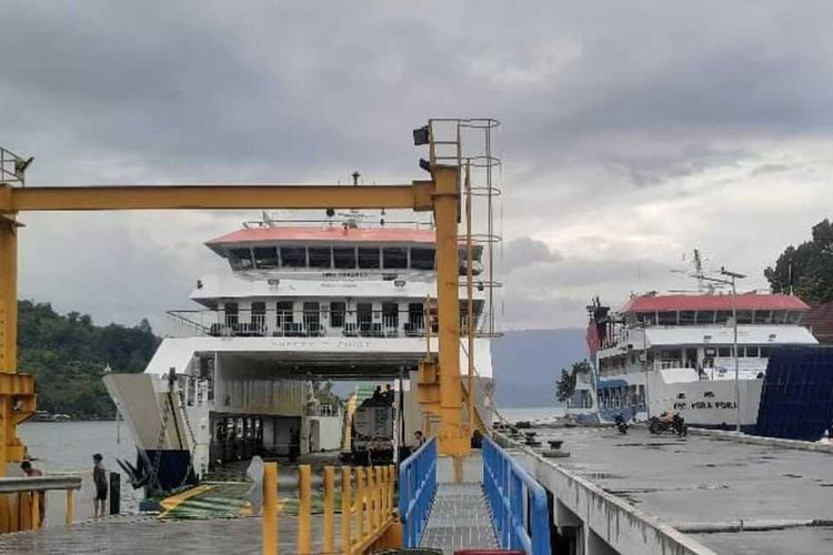 Foto: Pelabuhan KMP Ihan Batak  PT ASDP Indonesia Ferry di Kecamatan Ajibata, Kabupaten Toba, Provinsi Sumut. [Dok: Ferry]