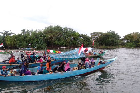 Yang Baru di Gresik, Wisata Keliling Bengawan Solo Naik Perahu...