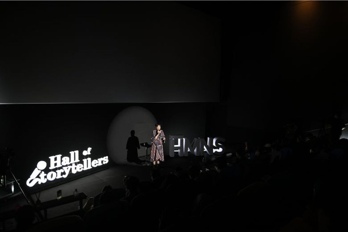 Salah satu peserta Hall of Storytellers.
