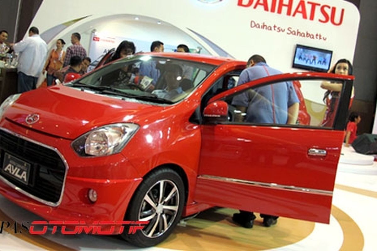 Daihatsu Ayla juga sudah diantre masyarakat Sumatera Utara.