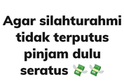 Menolak Meminjamkan Uang kepada Kerabat, Apakah Berdosa?