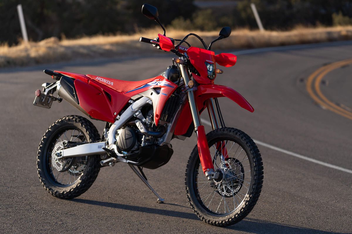 Motor trail Honda CRF450RL