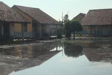 Sudah Dua Pekan SMPN 2 Indralaya Utara Tergenang Banjir