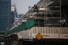 Pembangunan LRT Jabodebek Tahap I capai 84,6 Persen