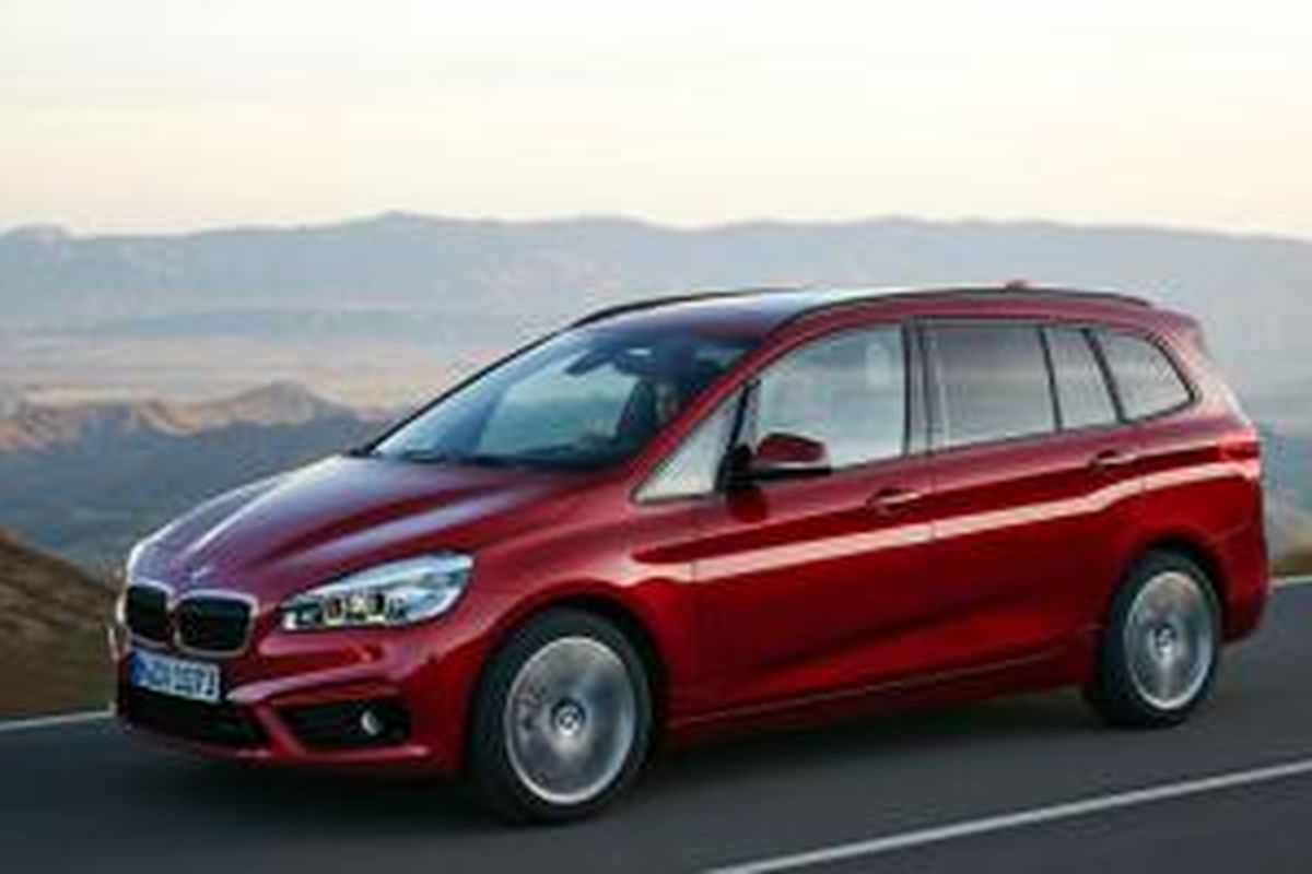 MPV 7-penumpang BMW Seri 2 Gran Tourer resmi diperkenalkan, Rabu (11/2/2015).