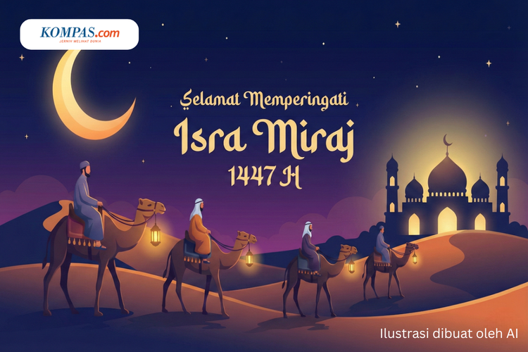 Ilustrasi pidato Isra Miraj 2026/1447 H.