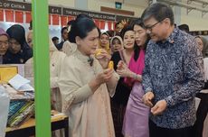 Hadir di Bazar Amal WIC Jakarta, Udders Ice Cream Curi Perhatian Ibu Negara