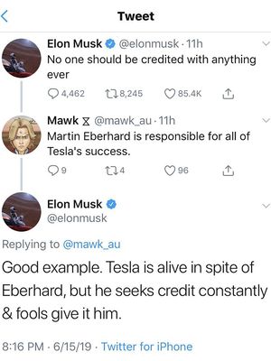 Tangkapan layar sindiran warganet di Twitter terhadap Musk yang tak mau memberikan credit kepada siapapun, terkait seniman pencipta karya. Rangkaian tweet dari Musk kini telah dihapus. 