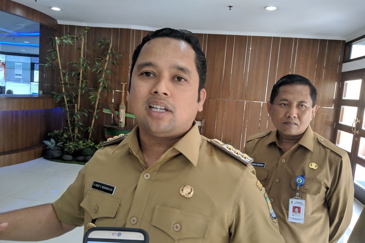 Walikota Tangerang Arief Wismansyah saat ditemui di Gedung Pusat Pemerintah Kota Tangerang, Senin (6/1/2020)