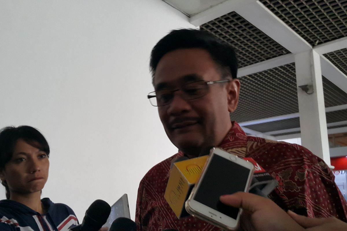 Gubernur DKI Jakarta Djarot Saiful Hidayat di Balai Kota DKI Jakarta, Jalan Medan Merdeka Selatan, Jumat (14/7/2017).