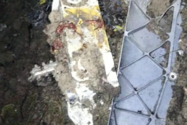 Puing pesawat jatuh yang terjadi di Blora, Jawa Tengah