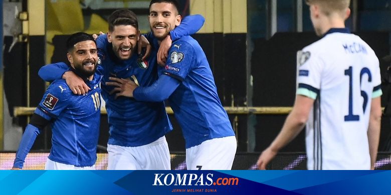 Hasil Kualifikasi Piala Dunia, Berardi Bersinar bagi Azzurri
