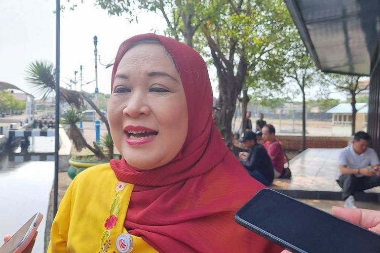 Direktur PT PRPP Titah Listyorini saat ditemui awak media di PRPP Semarang, Rabu (28/6/2023).