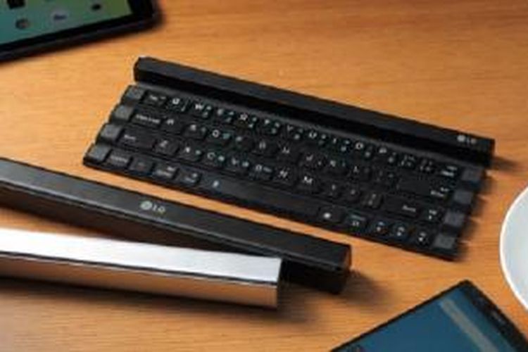 Rolly, keyboard portable LG yang bisa digulung