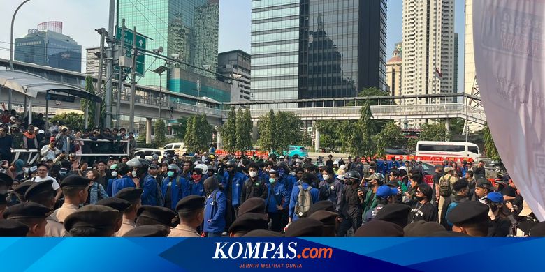 Ada Aksi Mahasiswa di Sekitar Gedung DPR, Simak Jalur Alternatif