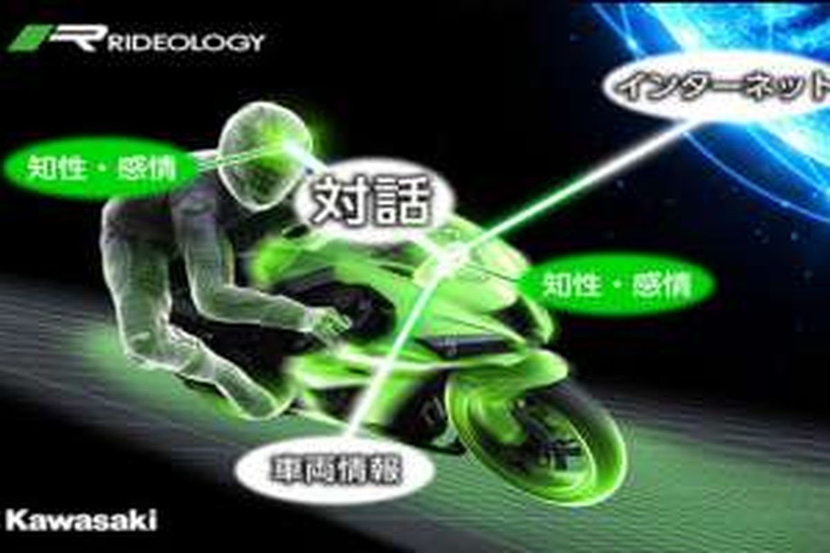 Kawasaki kembangkan teknologi artificial intelligent.