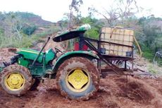 Pekerja Tewas Tertimpa Traktor yang Terguling di Gorontalo