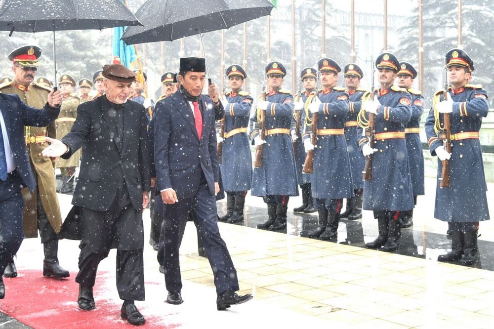 Bertemu Presiden Afghanistan, Jokowi Dorong Upaya Perdamaian dan Hubungan Dagang