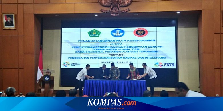 Genderang Perang Melawan Narkotika Dan Radikalisme Di Sekolah Halaman All Kompas Com