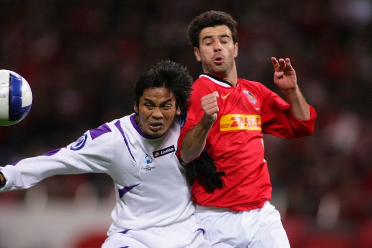Laga Urawa Red Diamonds Vs Persik Kediri pada Liga Champions Asia 2007.