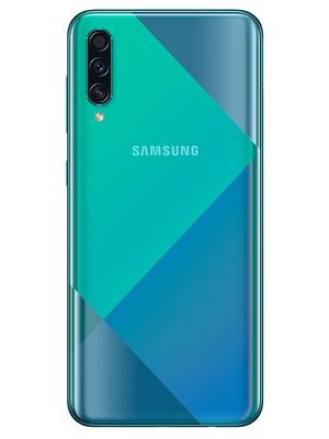 Ilustrasi desain punggung Galaxy A50s