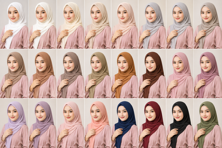 Baju Dusty Pink Cocok dengan Jilbab Warna Apa? Ini 24 Kombinasi Warnanya
