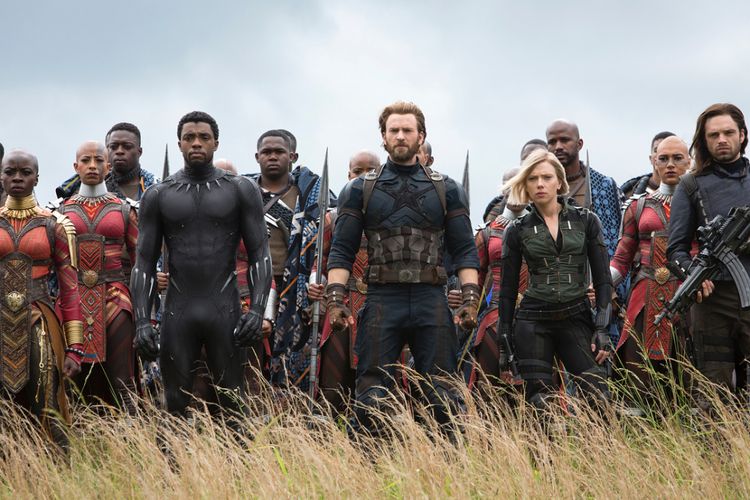 Baru-baru ini, akun resmi Marvel Studios mengirimkan 9 buah gambar yang disinyalir merupakan cuplikan film ketiga dari kelompok superhero Avengers dalam Avengers: Infinity War.