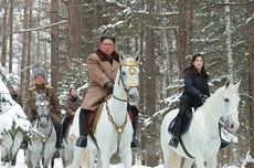 Kim Jong Un Habiskan Rp 6,8 Miliar demi Kuda Jantan Putih Asli Rusia