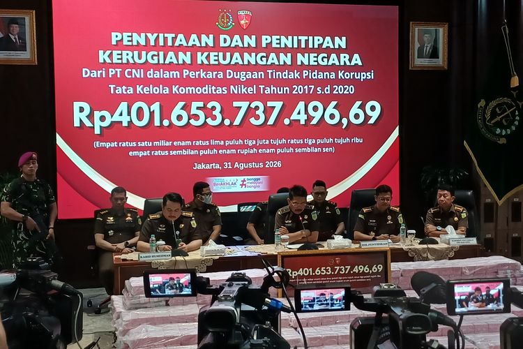 Kejagung Sebut PT CNI Pakai Dokumen Tidak Sah Ekspor Nikel ke Negara Lain