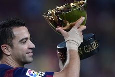 Xavi Kalahkan Rekor Raul Gonzalez di Liga Champions