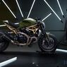 Modifikasi Mewah, Rangka Ducati Monster Dilapisi Emas
