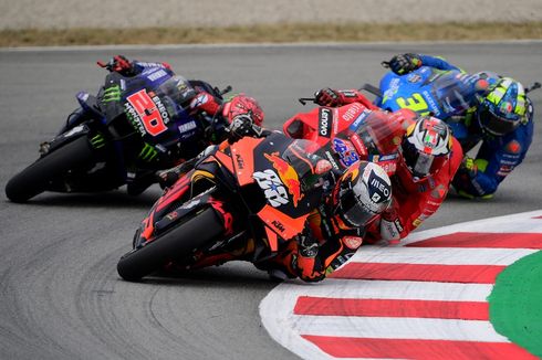 Hasil FP2 MotoGP Jerman: Miguel Oliveira Teratas, Rossi Alami Crash