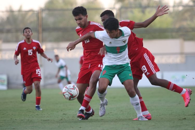Timnas U16 Indonesia kembali harus mengakui keunggulan Uni Emirat Arab (UEA) dengan skor 0-4 pada laga uji coba di Dubai, Sabtu (24/10/2020) waktu setempat.