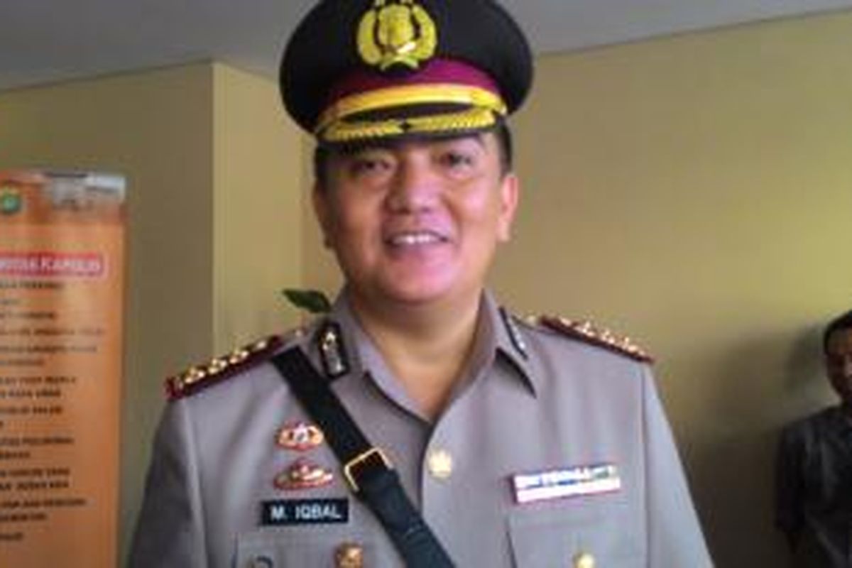 Kepala Bidang Humas Polda Metro Jaya Komisaris Besar Muhammad Iqbal.