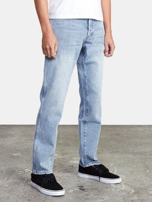 Straight-leg jeans