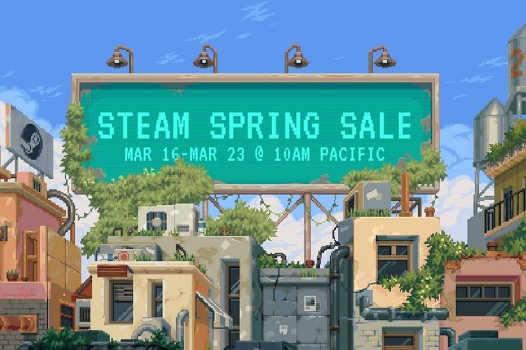 ilustrasi Steam Spring Sale