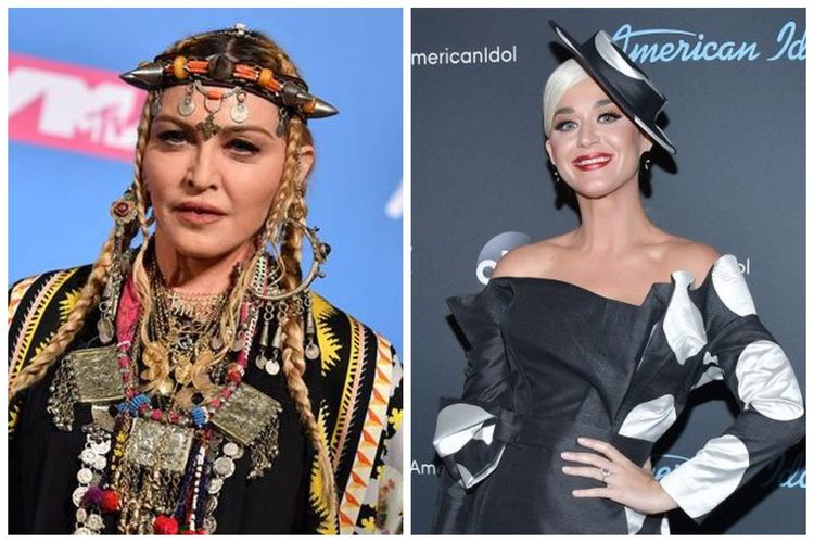 Sempat tertipu, Madonna dan Katy Perry justru beri semangat untuk lawan virus corona