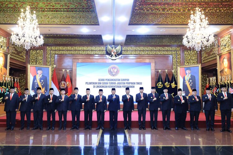 Kemenhan Rotasi 14 Pejabat Tinggi, Sekretaris Bacadnas Berganti