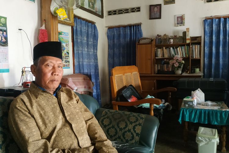 Munawar, calon jemaah haji tertua di Kota Kediri, Jawa Timur, tahun pemberangkatan 2023.