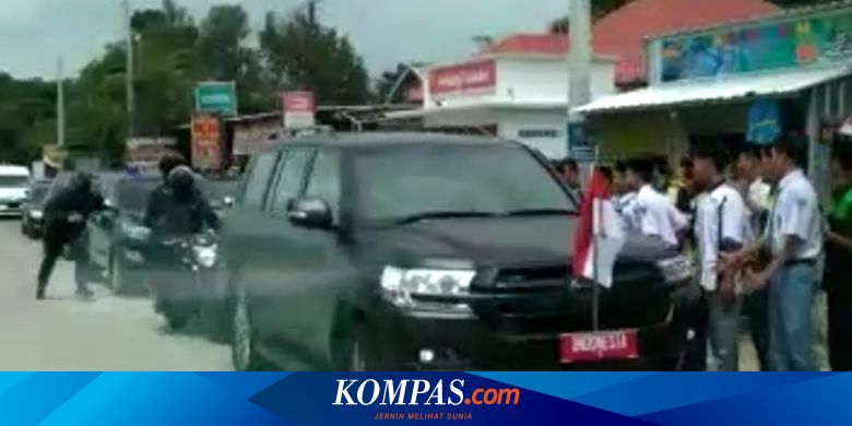 Video Viral Rombongan Jokowi Persilakan Laju Ambulans Melintas di Grobogan