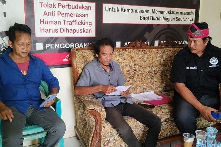 Ketua SBMI Cabang Indramayu, Akhmad Zaenuri, Selasa (13/12/2022). 