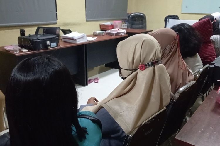 Para korban yang berhasil diselamatkan dari upaya Tindak Pidana Perdagangan Orang (TPPO) di Lampung.