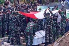 Jenazah Prada Ardi Dimakamkan Persis di Samping Pusara Sang Ayah yang Juga Anggota TNI