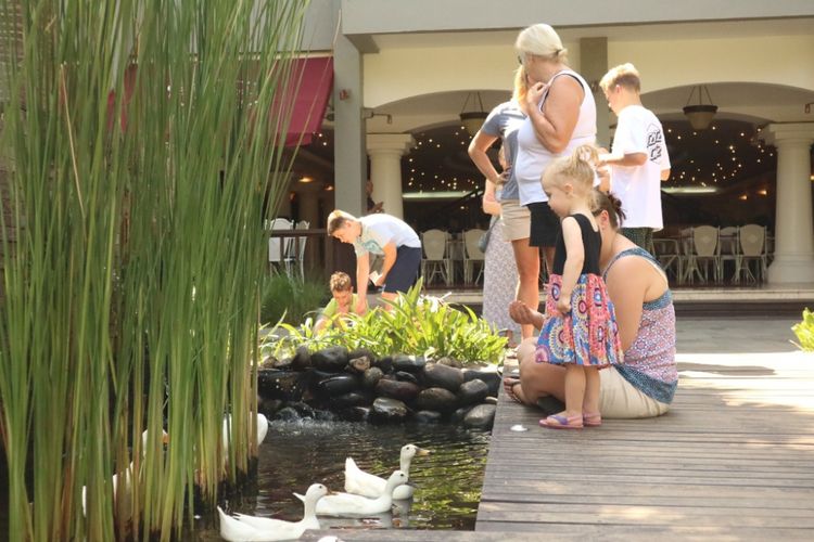 Suasana di Bali Dynasti Hotel, Kuta, Badung, Bali.