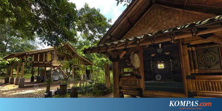 FOTO 360 DERAJAT: Rumah Bambu Jatnika